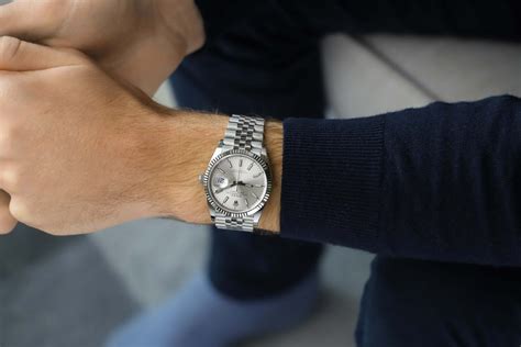 is 36mm watch too small for a man|36mm rolex on wrist.